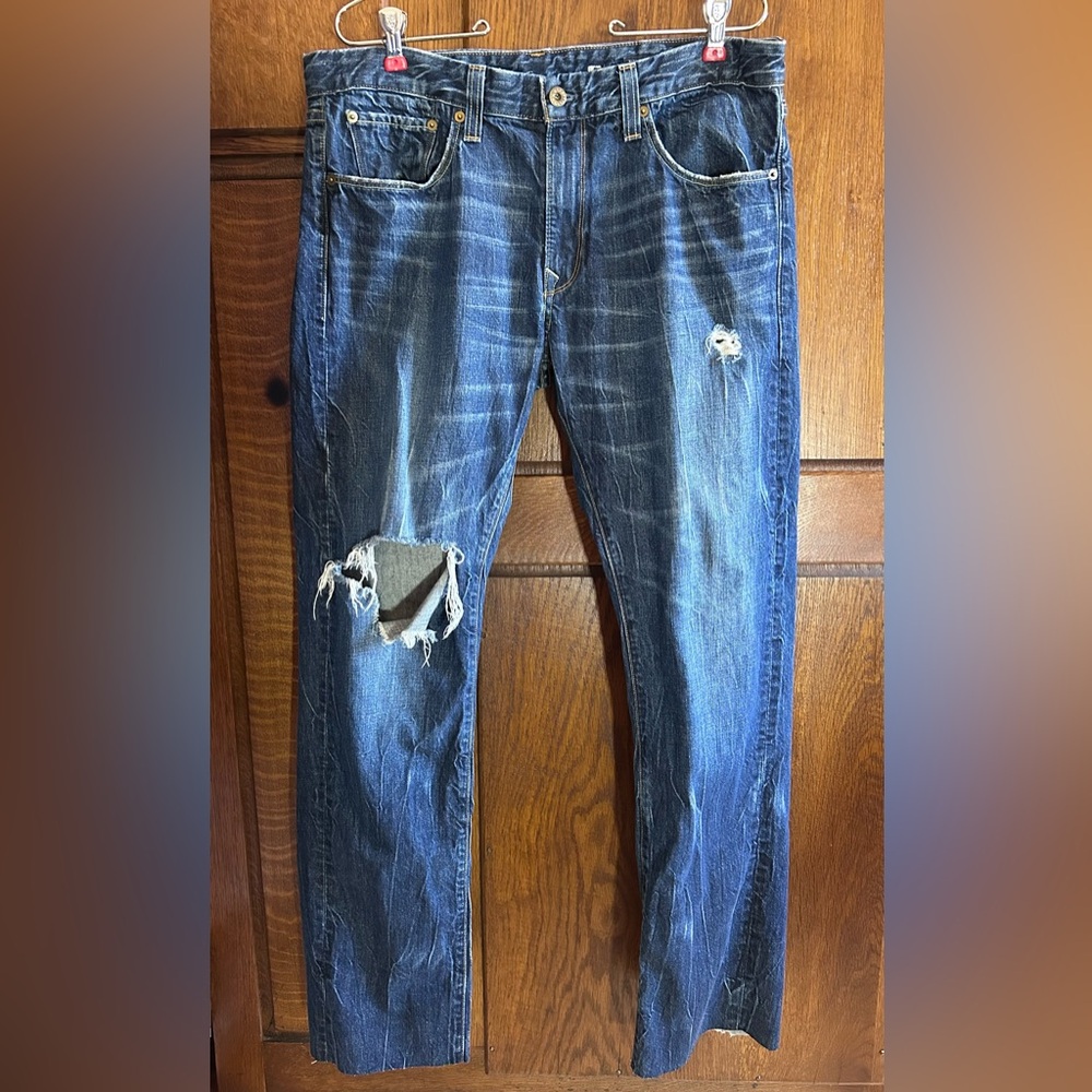 Capital E Levi's 34 Matchstick Slim Straight